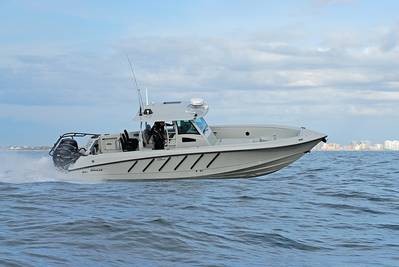 37-foot Boston Whaler Justice model.