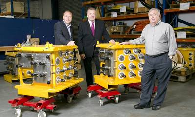 3sun Group, a specialist provider of products and services to the global energy industry, has announced the acquisition of RRC Controls Services Ltd. (L-R)  Graham Hacon, managing director of 3sun Group, Neil Tawse, regional director for 3sun Group and Ray Connelly, director of RRC Controls Services , who will stay on in his role.