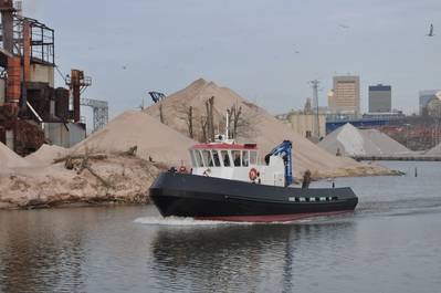 60-foot work boat for the Port of Milwaukee.