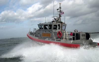 A  45-foot response boat-medium (File photo: U.S. Coast Guard)