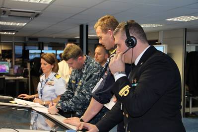 A Harbor Protection Table-Top Exercise (Photo: NATO).