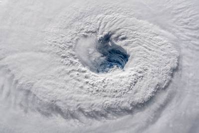 A high-definition video camera outside the International Space Station captured views of Hurricane Florence as a Category 4 storm of Tuesday (Image Credit: ESA/NASA–A. Gerst)