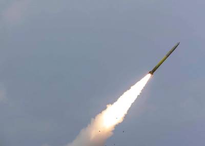 A U.S. Army High Mobility Artillery Rocket System fires during a littoral live fire event during Balikatan 23 at the Naval Education, Training and Doctrine Command, Philippines, April 26, 2023.  (Photo: Samuel Fletcher / U.S. Marine Corps)