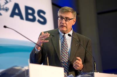 ABS Chairman and CEO Christopher J. Wiernicki (c) ABS