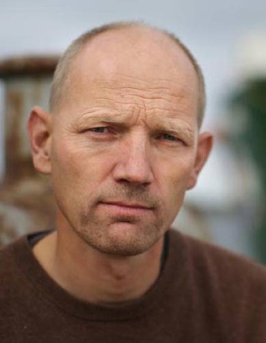 Activist Frank Hewetson: Photo credit Greenpeace