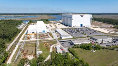 Aerial image of the Goose Creek facility (c) HII