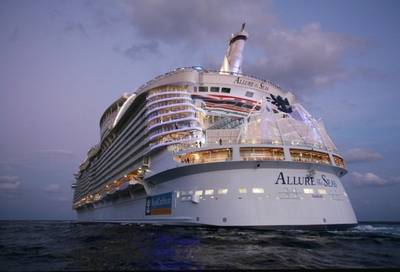 Allure of the Seas: Photo credit RCI