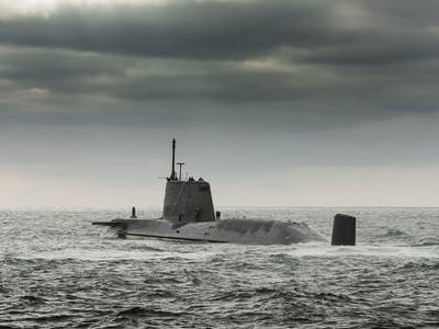 HMS Ambush on Trials: Photo credit Royal Navy