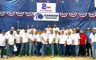 Amelia Supervision Team. © Conrad Shipyard