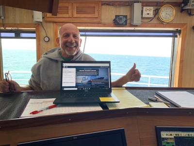 American Seafoods has implemented a Marine Learning Systems LMS. Pictured is Lance Camarena, Director for Training and Organizational Development for American Seafoods Company. (Photo: American Seafoods Company)