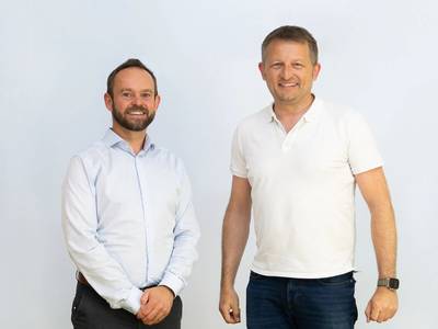 Anders Holme, NAVTOR CTO, and Jan Helge Skailand, Masterloop Founder and CEO (Photo: NAVTOR)
