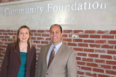 Angela Cring of LAGCOE and Raymond Herbert of CFA.