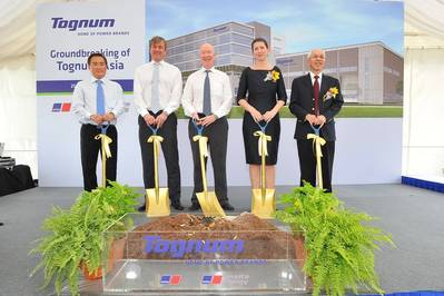 Singapore Groundbreaking: Photo credit Tognum