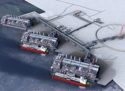 Arctic LNG 2 Illustration - Credit: Saipem (File image)
