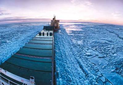 Arctic scene: Photo courtesy of UK Govt.