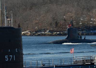 Arctic-bound USS New Mexico: USN official photo