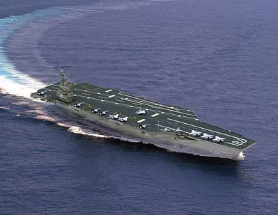 Artist's rendering of CVN 78