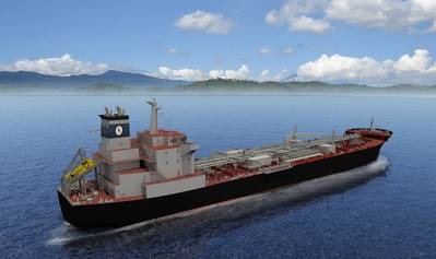 Artist's rendering of SEA-Vista commercial product tanker (Image: General Dynamic NASSCO)