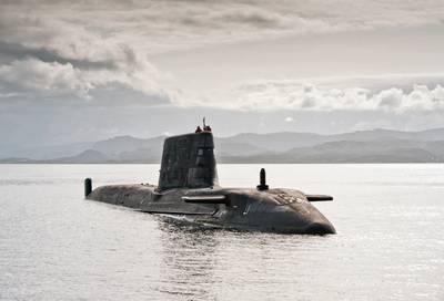 Astute-class submarine: Photo courtesy of Northrop Grumman