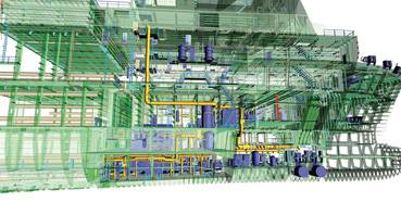 AVEVA Marine is a set of integrated applications created specifically for the unique processes in the engineering and design of ships and offshore structures (Photo courtesy: AVEVA)