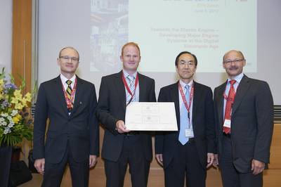 The award winner A Weber Kistler.
