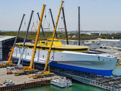 ‘Bajamar Express’ (Hull 394) (Photo: Austal Australia) 