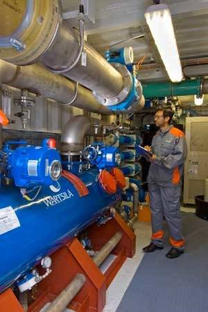 EC Ballast Water Management System: Photo credit Wärtsilä