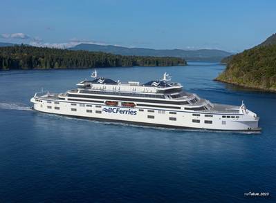 Basic Design Render of New Major Vessels (Credit: BC Ferries)
