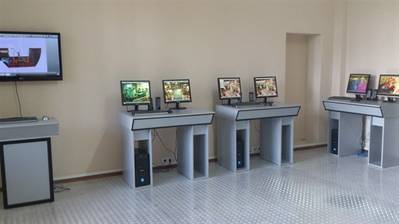 Batumi SMA Simulator Room: Photo credit Transas