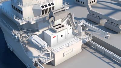 ABB's Containerized Energy Storage System integrates battery power in a standard 20-foot container (Image: ABB)