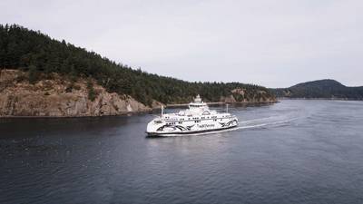 BC Ferries’ Salish Class vessels feature Wärtsilä’s integrated propulsion system with LNG fueled Wärtsilä engines.(Photo: BC Ferries)