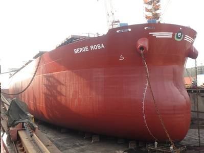 Berge Bulk Maritime has specified the low-friction A-LF Sea coating for its fleet of bulk carriers (Photo: Nippon Paint Marine)