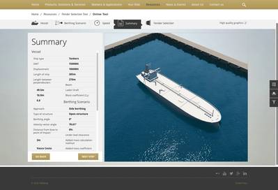 TMS Berthing Tool (Photo: Trelleborg)