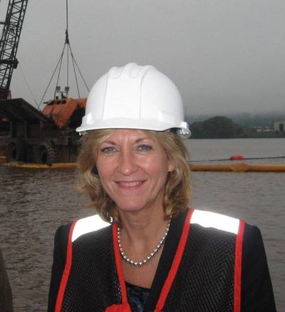 Betty Sutton, Administrator of the Saint Lawrence Seaway Development Corporation.