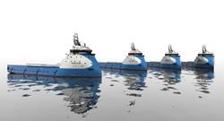 Blue Ship Invest orders another four PSVs of the PX121 design from ULSTEIN for delivery in 2013. (Illustration: ULSTEIN)