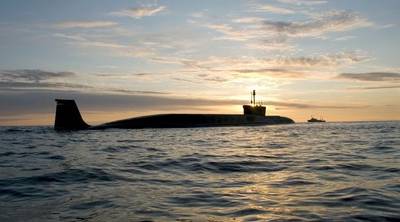 Borey-class submarine: Photo courtesy of Sevmash Shipyard