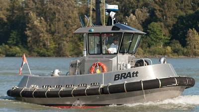 BRAtt Workboat: Photo courtesy of Robert Allan