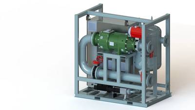 Calnetix Hydrocurrent ORC Module 125JW 