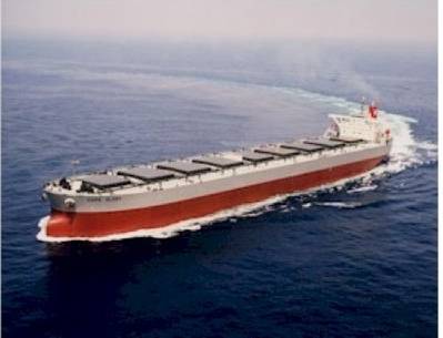 Capesize Bulk Carrier: Photo courtesy of K-Line