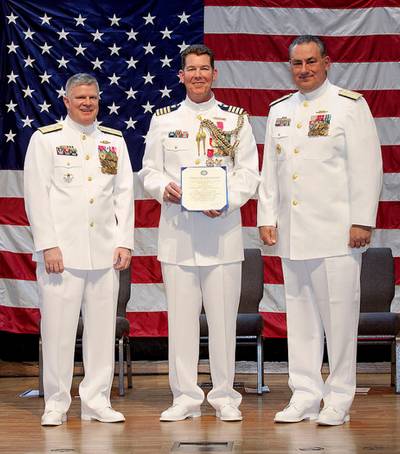 Capt. Bingaman retirement: USCG photo