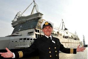 Captain David Miller, Senior master of the Spirit of Britain, will later this year welcome passengers onboard P&O's latest ferry. Photo courtesy Consilium