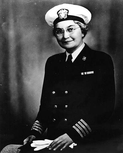 Captain Sue S. Dauser, (NC) USN (U.S. Navy photo, now in the collections of the National Archives)