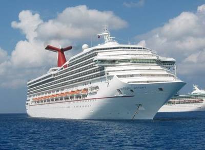 Carnival cruise ship: Image courtesy of Knud E. Hansen