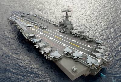 Carrier CVN 79: Artist's impression courtesy of NNS