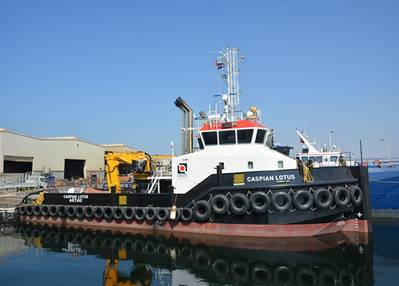 Caspian Lotus vessel (Credit: Damen)