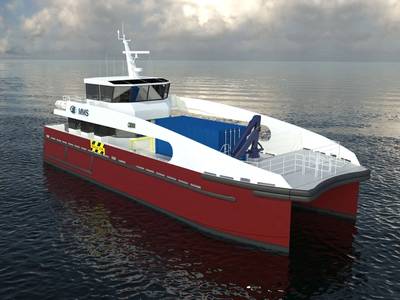 25m Catamaran Wind Farm Service Vessel