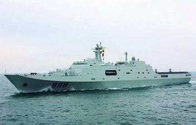 Changbaishan 071 LPD: Photo courtesy of China Navy