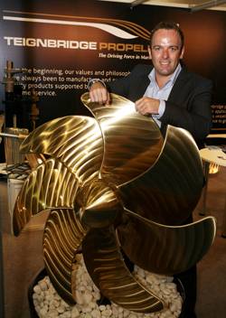Chris Stokes, General Manager, Middle East, Teignbridge Propellers.