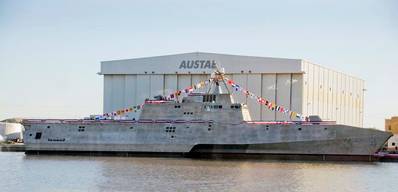 LCS 4 Christening: Photo credit Austal USA