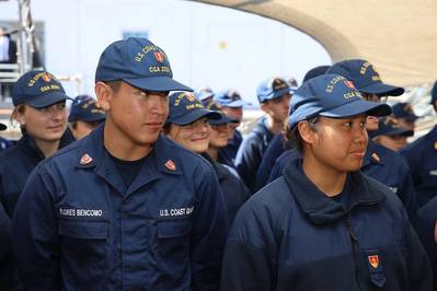 U.S. Coast Guard Academy cadets aboard USCGC Eagle (WIX 327), "America's Tall Ship," during summer 2021. (Photo: Kristjan Petersson / U.S. Embassy Reykjavik)